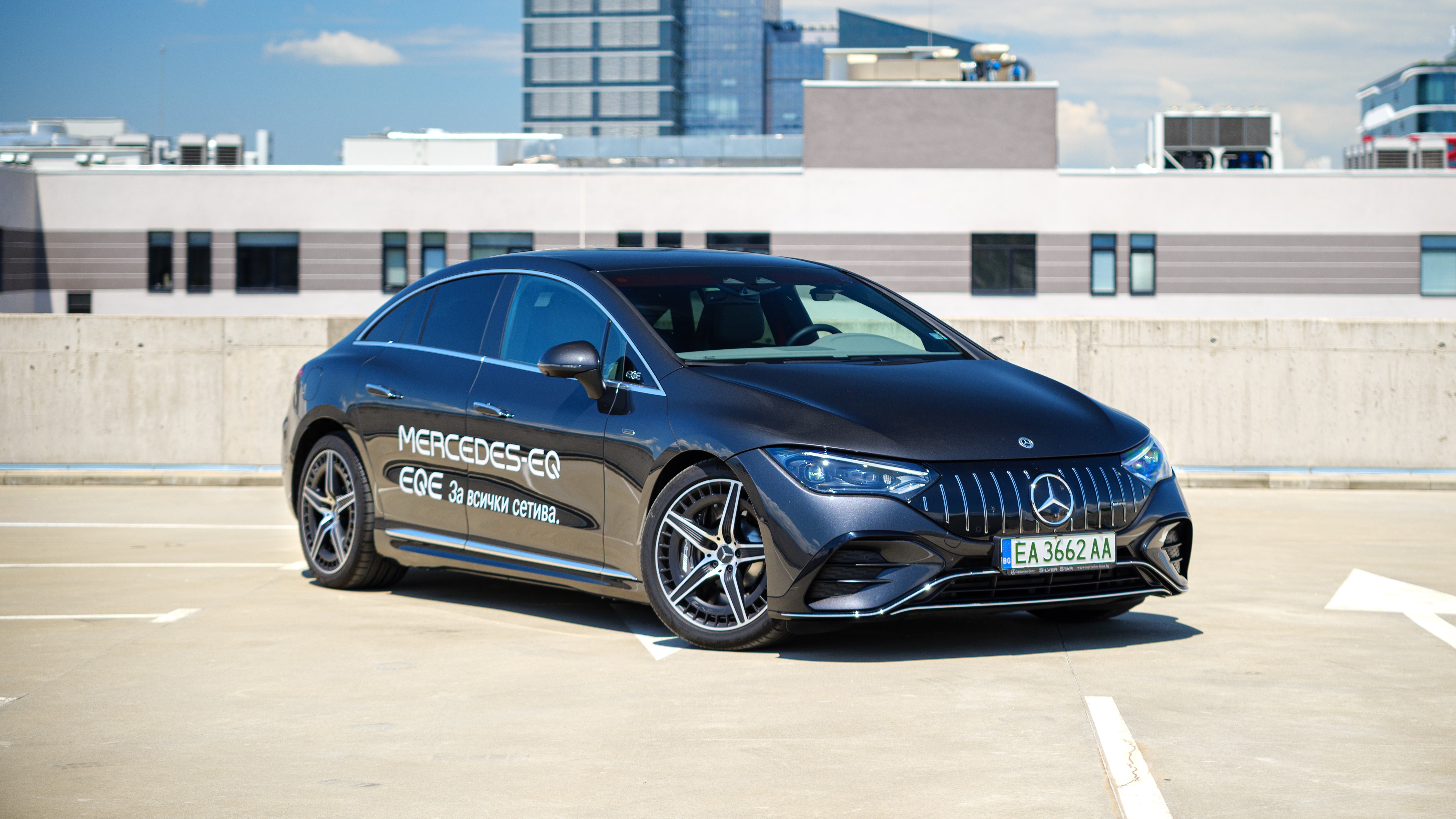 Обзор Mercedes-Benz EQE AMG 43 4Matic