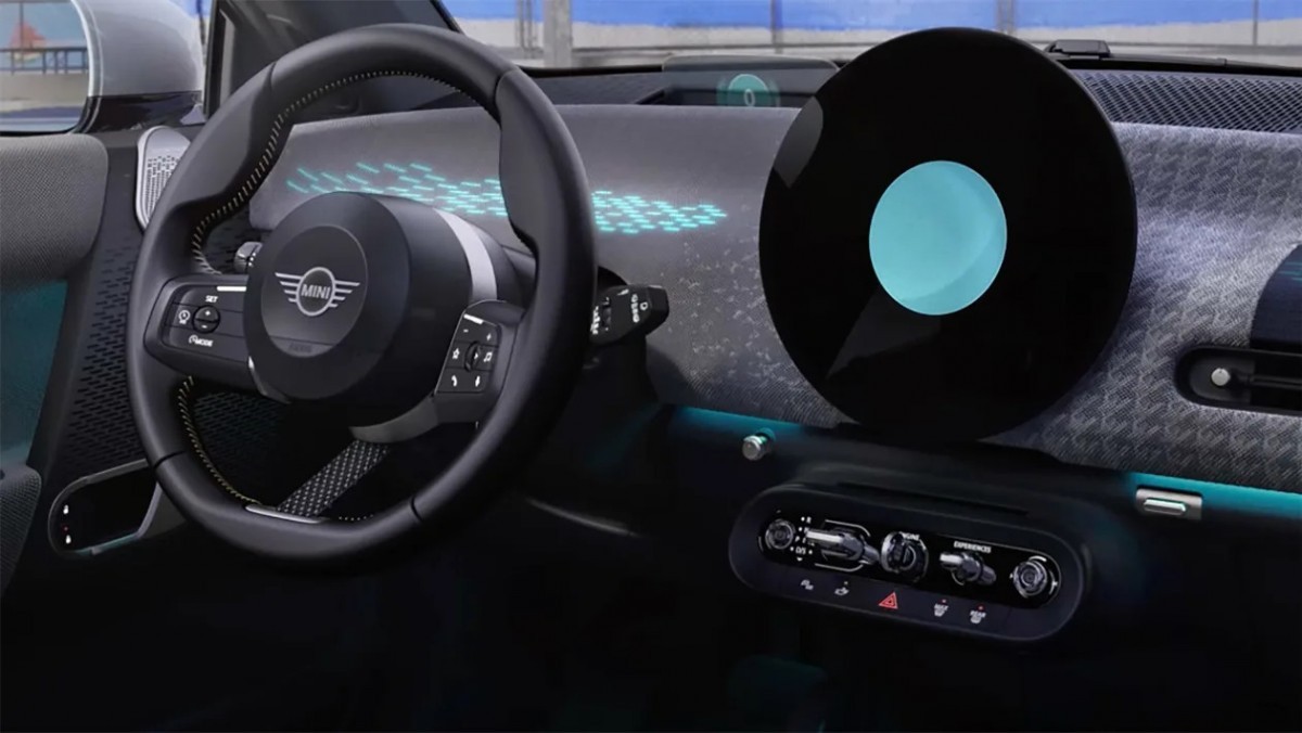 The upcoming Mini Cooper EV to come with a huge circular OLED screen, new infotainment