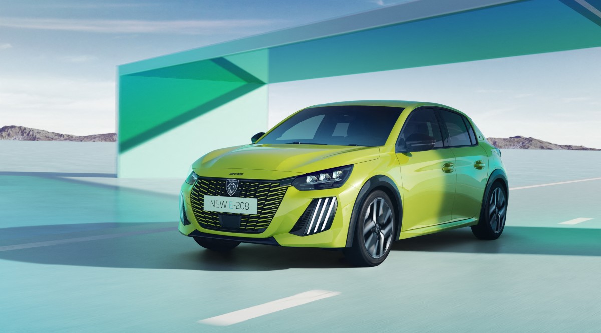 New Peugeot E-208 brings new colors and more style to EV game