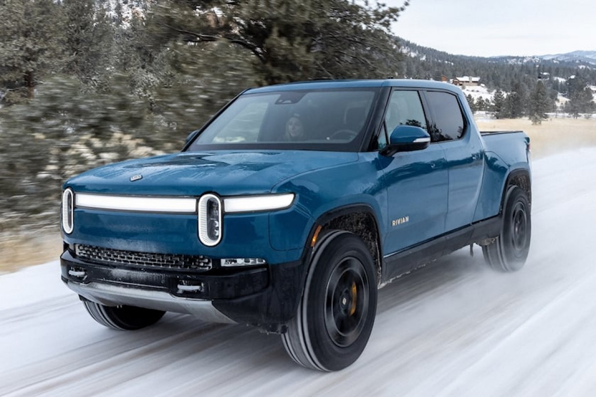 R1T is a handsome electric pickup truck