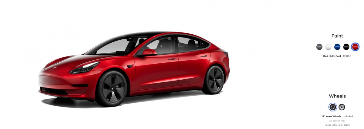 Tesla replaces white with Midnight Silver as its standard color - ArenaEV