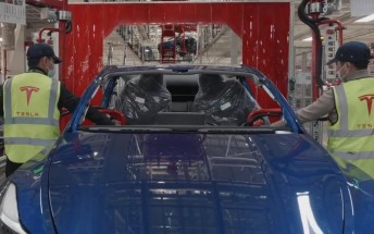 Tesla Shanghai assembly line gears up for updated Model 3
