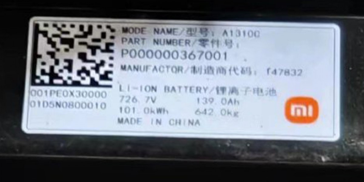Xiaomi's EV 101 kWh battery spotted for the first time