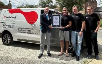 Fiat E-Scudo becomes Guinness record-breaker