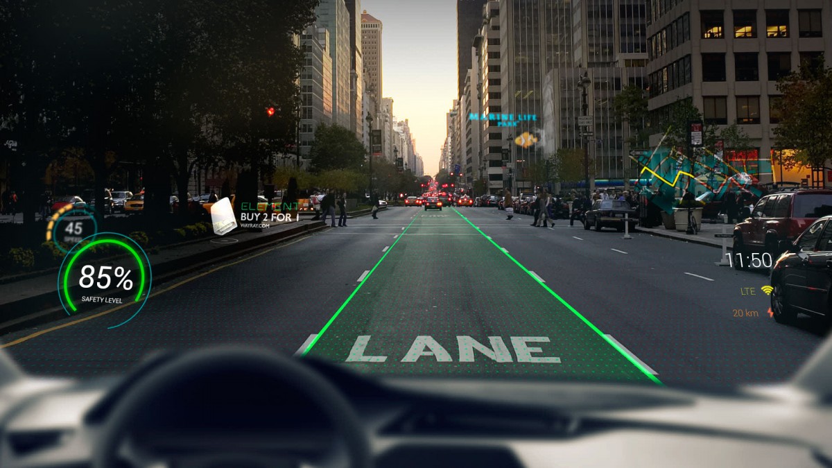 Apple files patent for augmented reality windshield