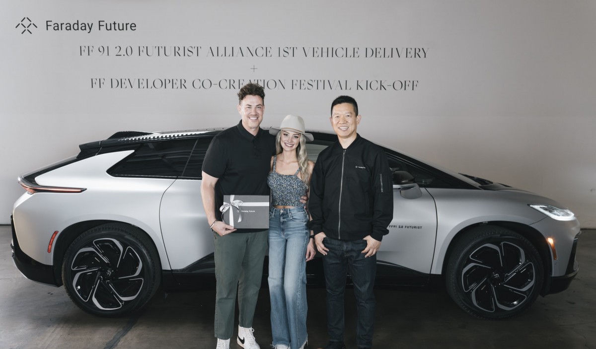 First happy owners of the FF91