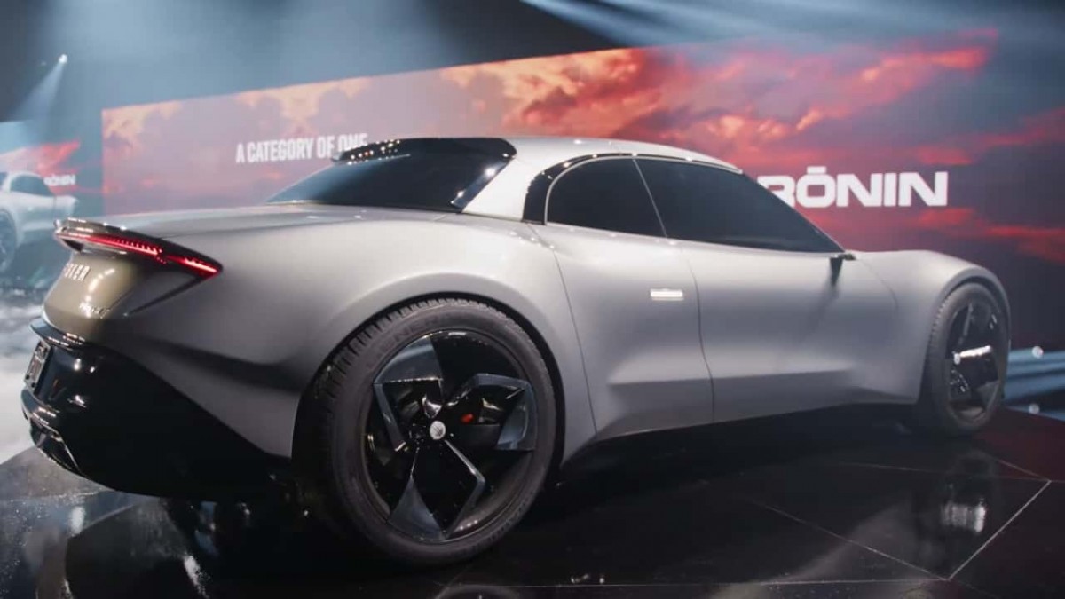 Fisker unveils Ronin - electric 4-door convertible vying for supercar throne