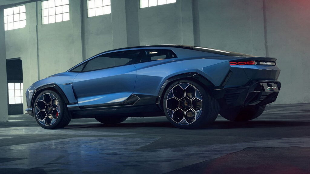 Lamborghini Lanzador раскрылся перед официальным дебютом