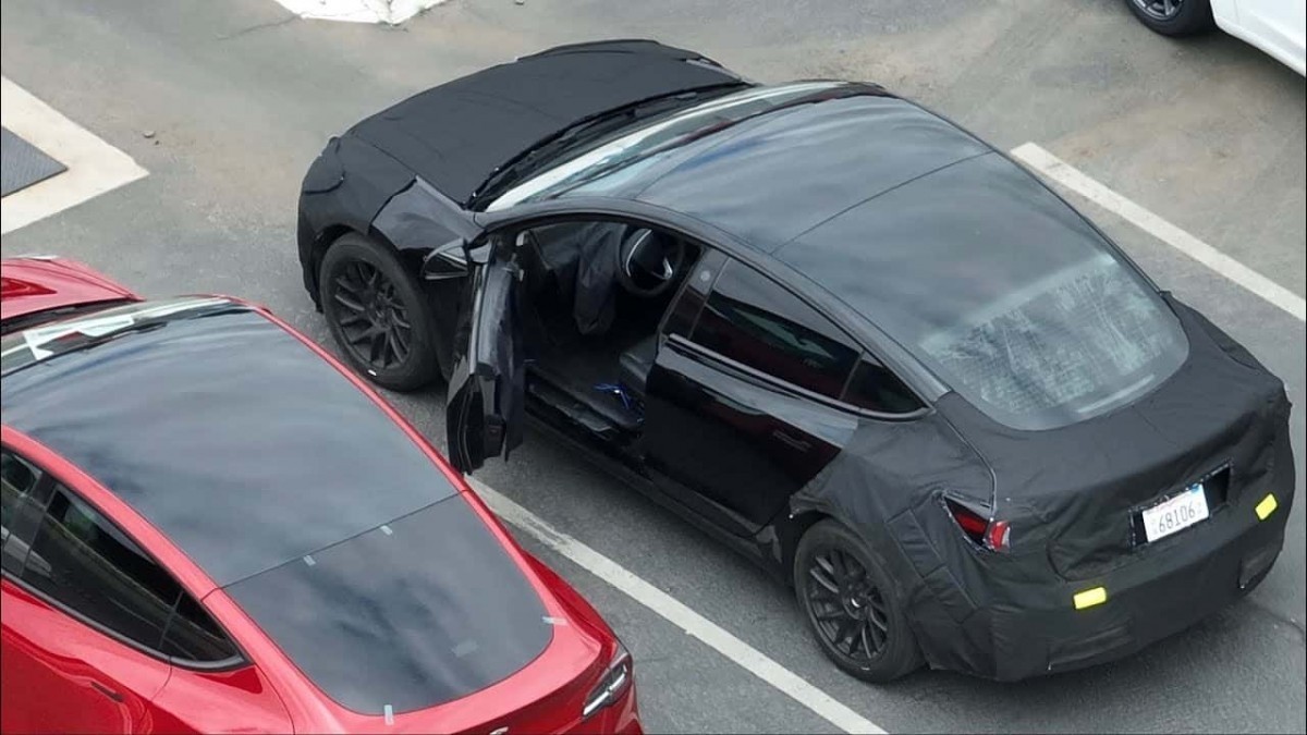Tesla Model 3 Highland Project in production - deliveries to start in September