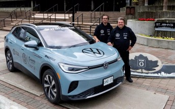 Volkswagen ID.4 sets world record crossing Canada on 18 charges