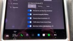 The center display screen controls the majority of options of the Model S.