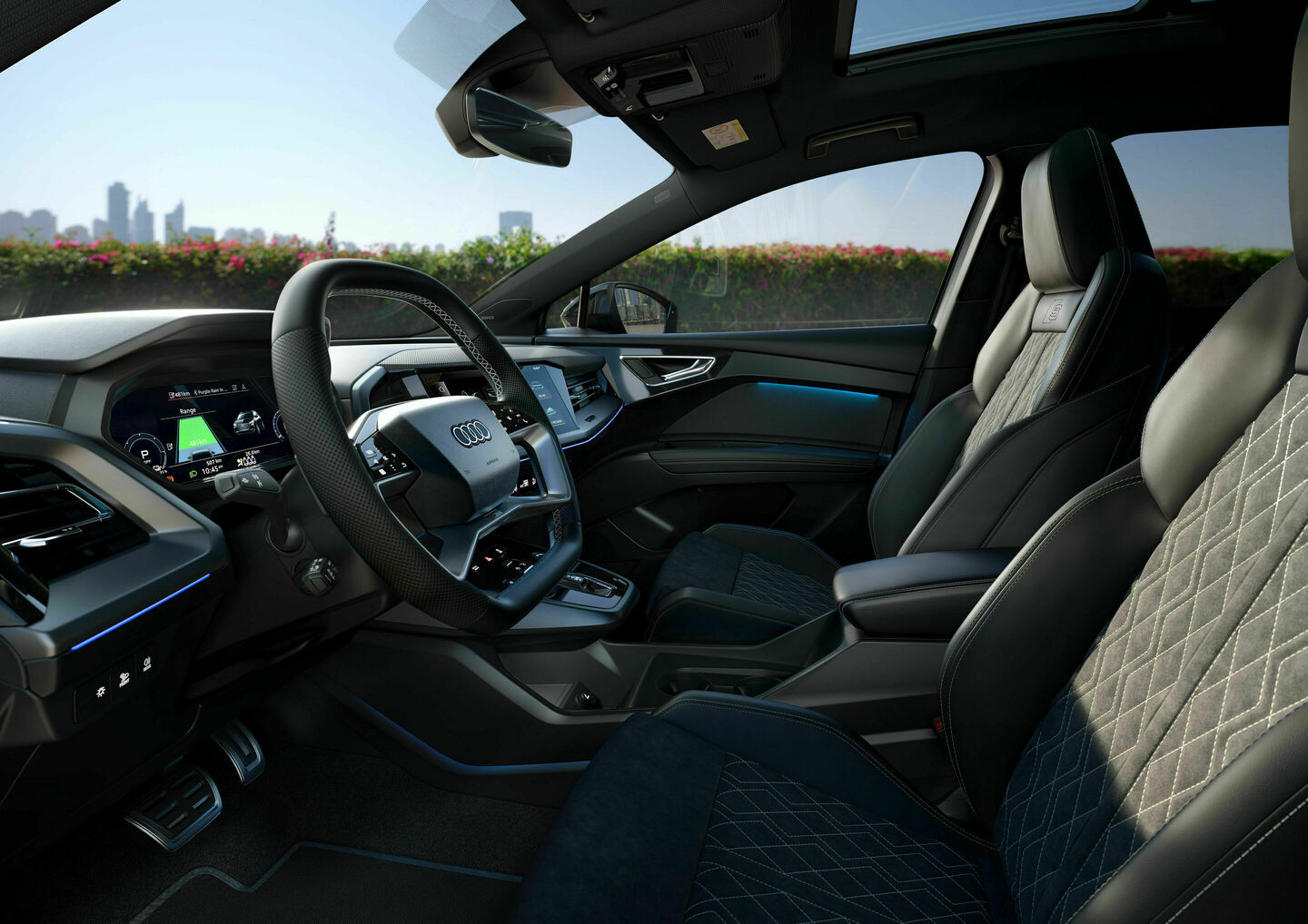 Audi Q4 e-tron обновлен с увеличенным запасом хода, большей мощностью и лучшим оборудованием к 2024 году