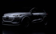 Audi shows off the Q6 E-tron interior with three displays
