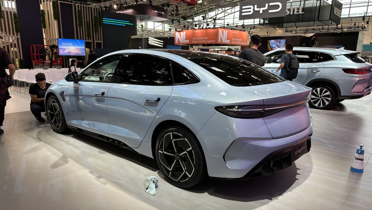 The BYD Seal and Seal U SUV appear at IAA Mobility 2023, European