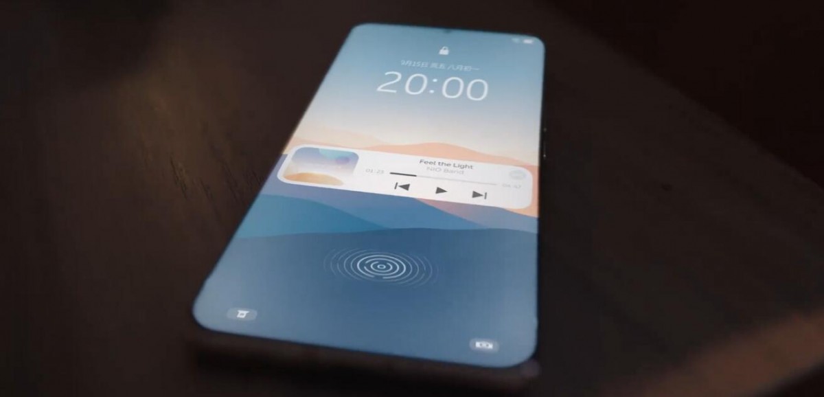 First images of Nio's new phone launching on September 21