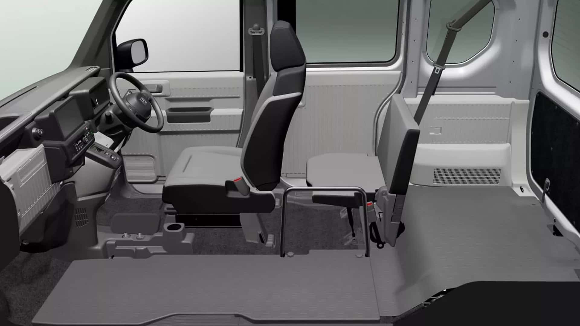Honda N-Van e: анонсирован с запасом хода 130 миль и грузоподъемностью до 772 фунтов.