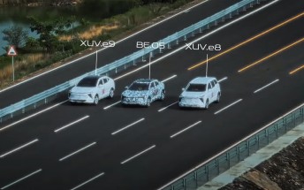 Mahindra teaser shows upcoming all-electric SUVs reach impressive top speeds
