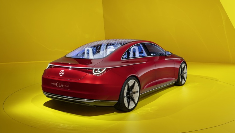 Трехточечные светодиодные ДХО станут стандартом для всех будущих электромобилей Mercedes
