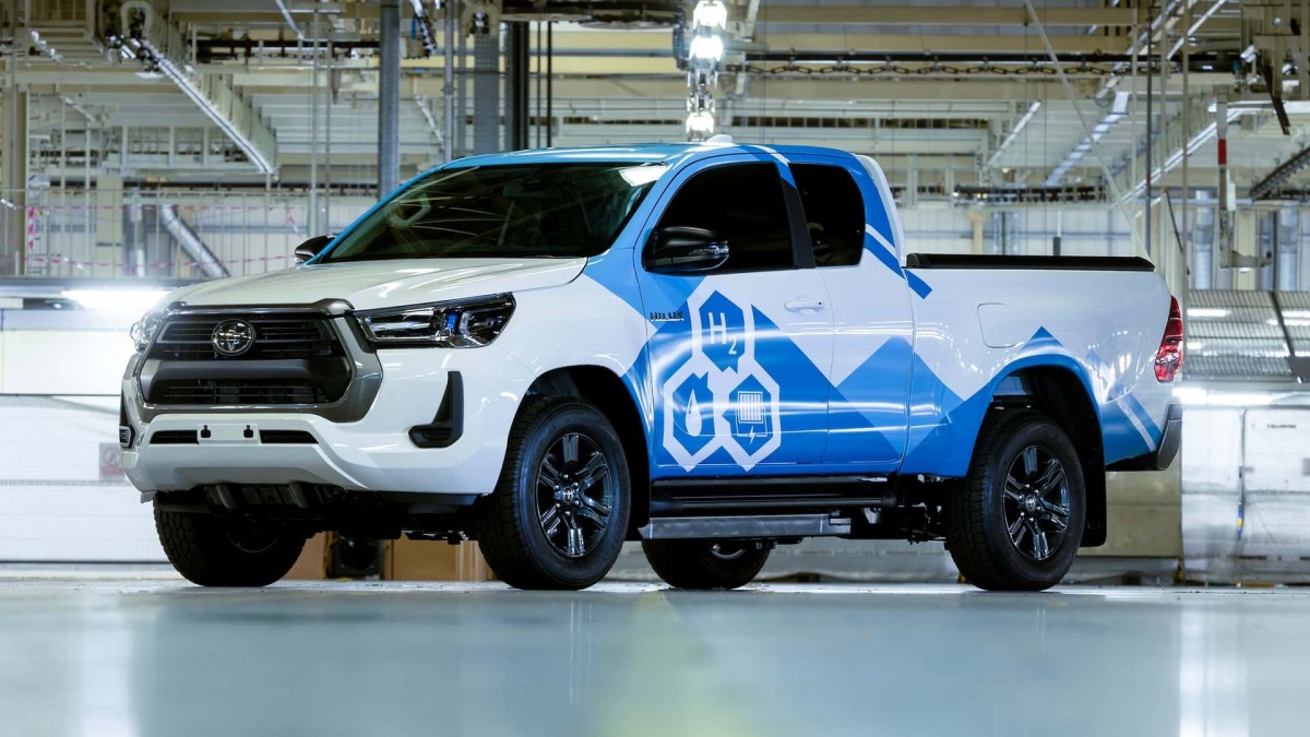 Toyota claims its hydrogen-fueled Hilux is a leap towards a cleaner tomorrow