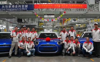 First electric Mini Cooper rolls off production line in China
