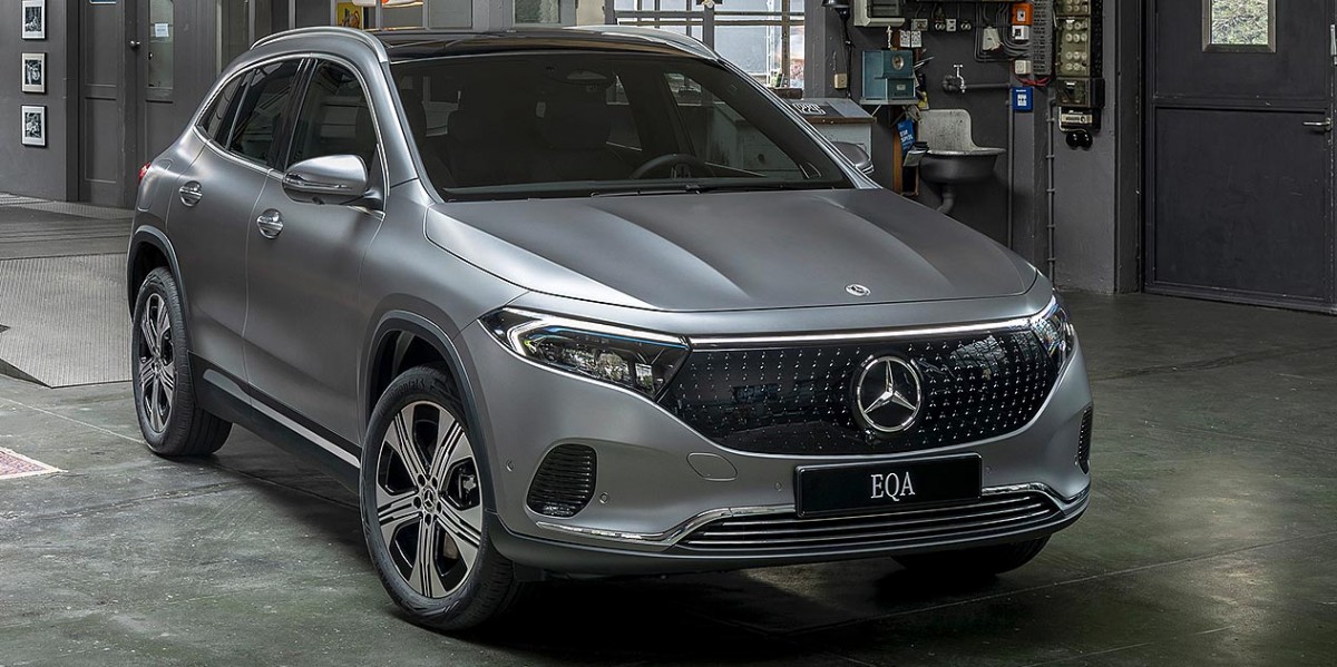 Mercedes EQA drives the sales
