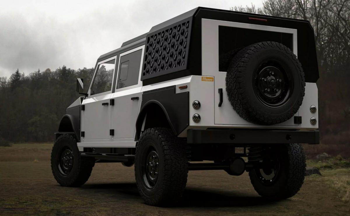 Munro unveils production version of its Series-M electric 4x4 truck