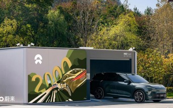 Nio opens 2,000th battery swap station in China