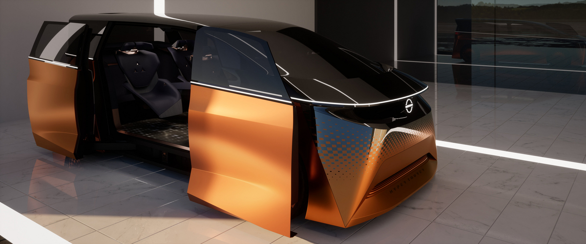 Nissan представил концепт электромобиля Hyper Tourer