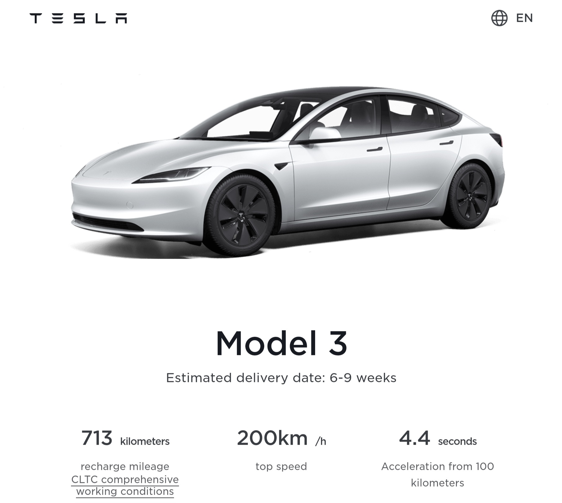Последняя модель Tesla Model 3 официально поступила в продажу в Китае