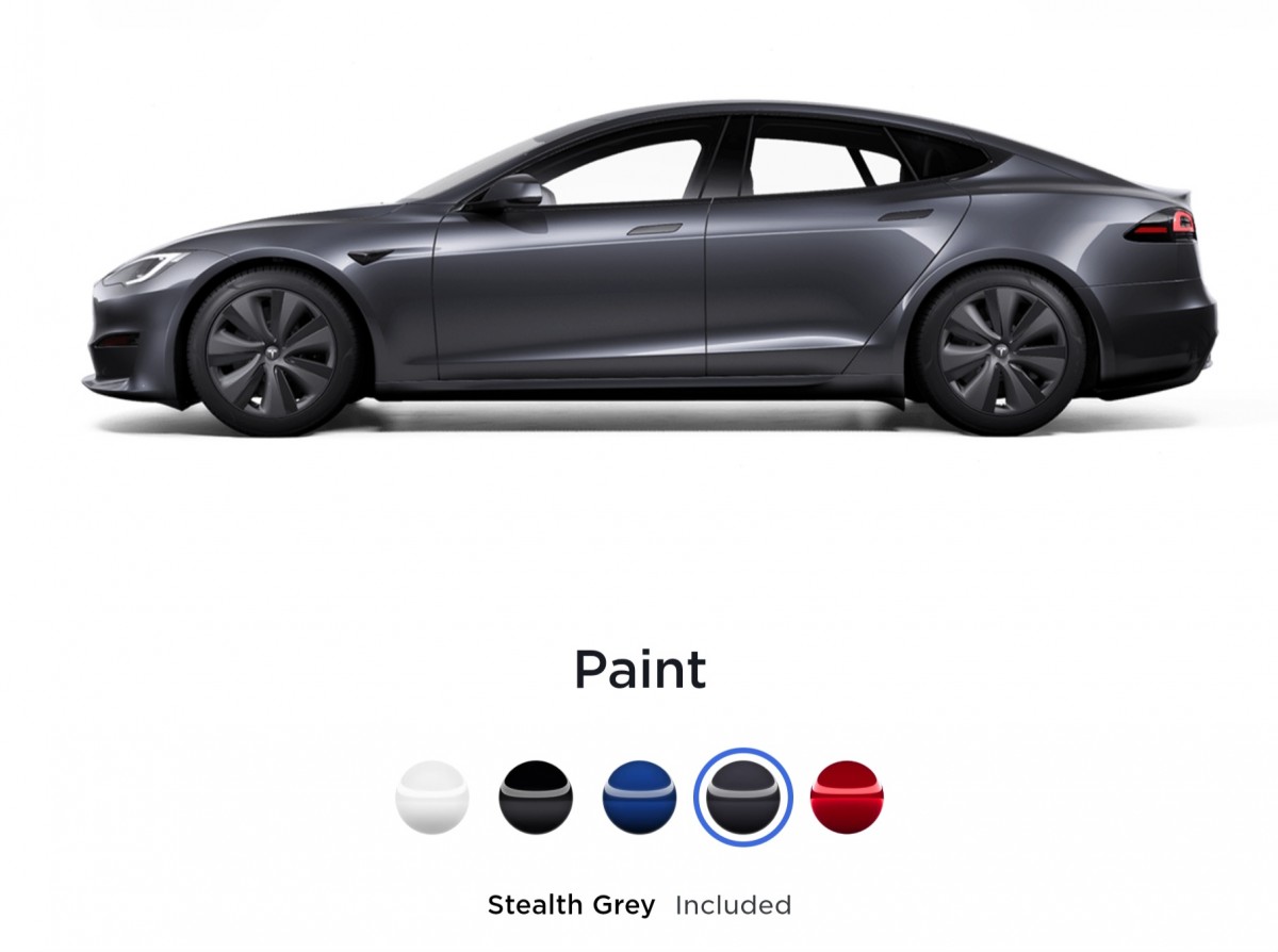 Tesla unveils Stealth Grey color option for Model S and Model X ArenaEV