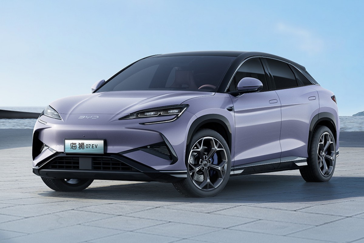 BYD Unveils Sea Lion 07 Mid sized Coup style SUV ArenaEV BYD Unveils Sea Lion 07 Mid sized Coup style SUV ArenaEV