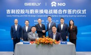 Geely joins Nio's EV battery swap alliance