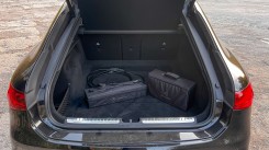 he trunk of the EQS is big and can fit a lot of storage for all of your trips.