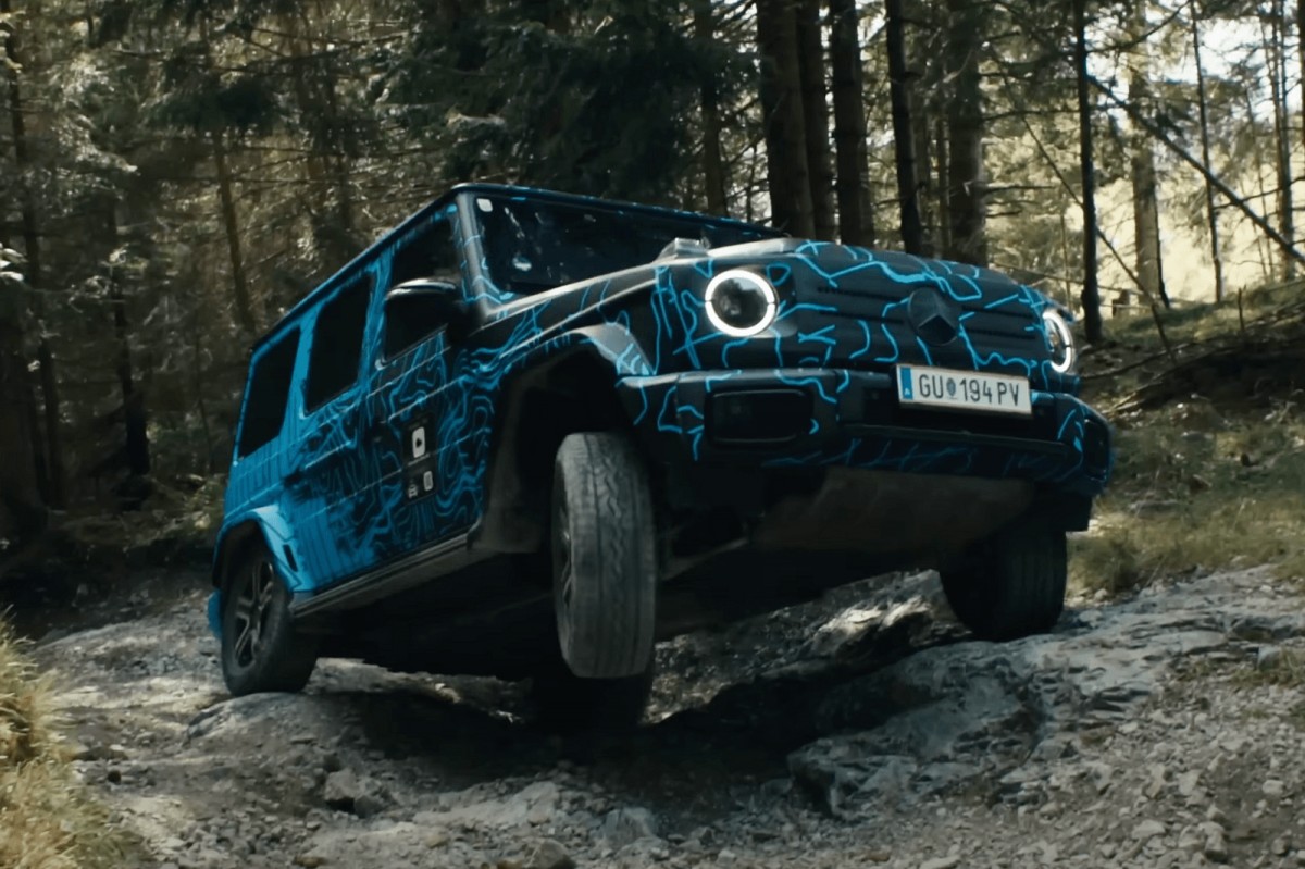 Mercedes Teases electric G-Class