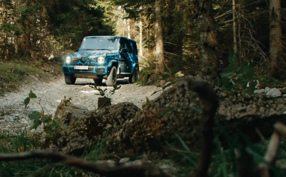 Mercedes Teases electric G-Class