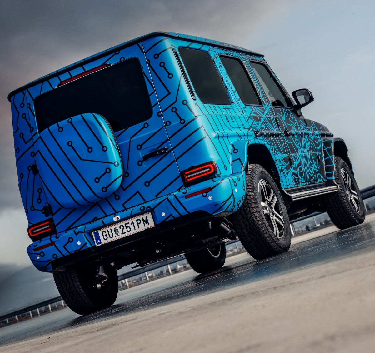 Mercedes teases the upcoming electric 2025 G-Class