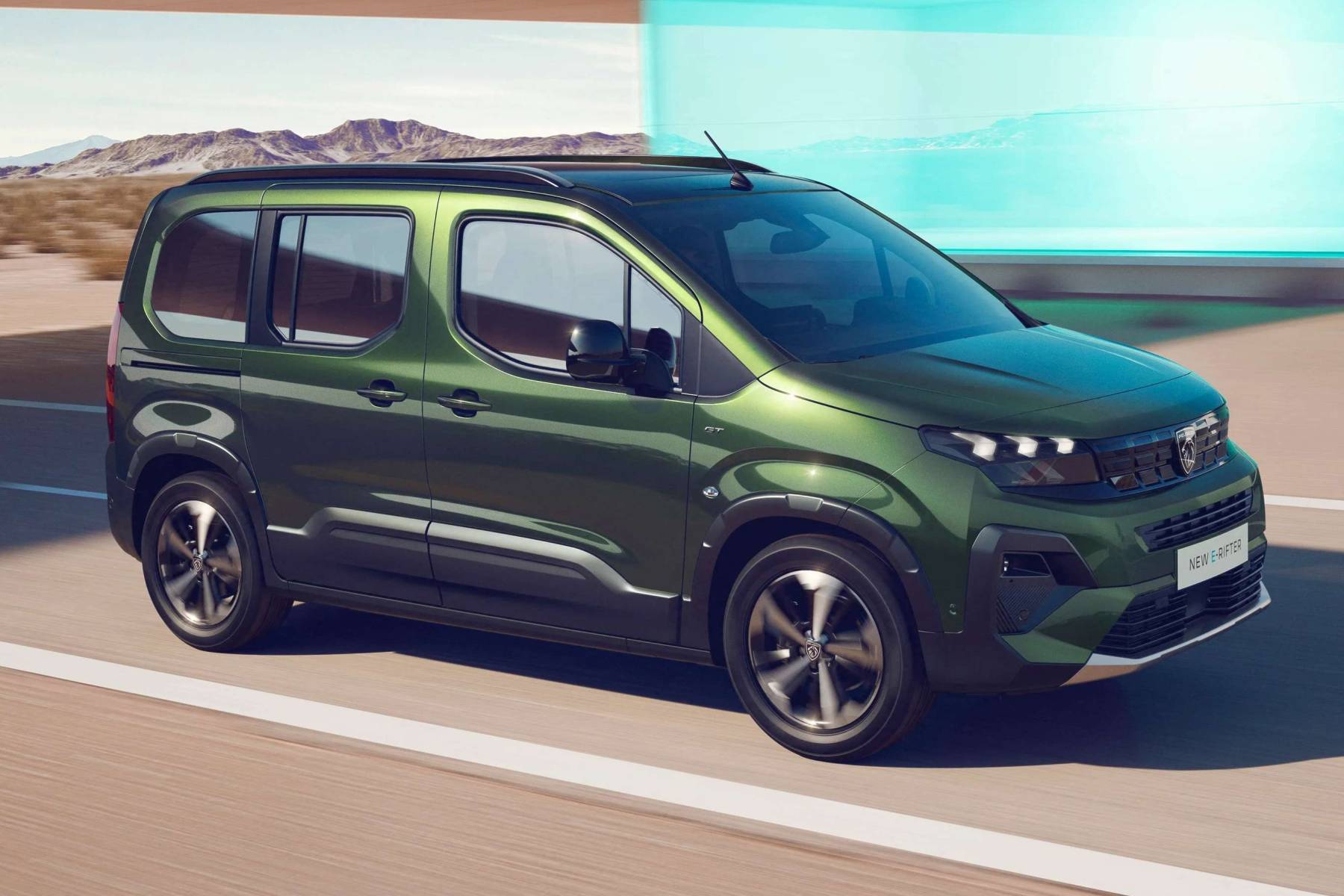 Peugeot обновляет E-Rifter: новый внешний вид и больший запас хода
