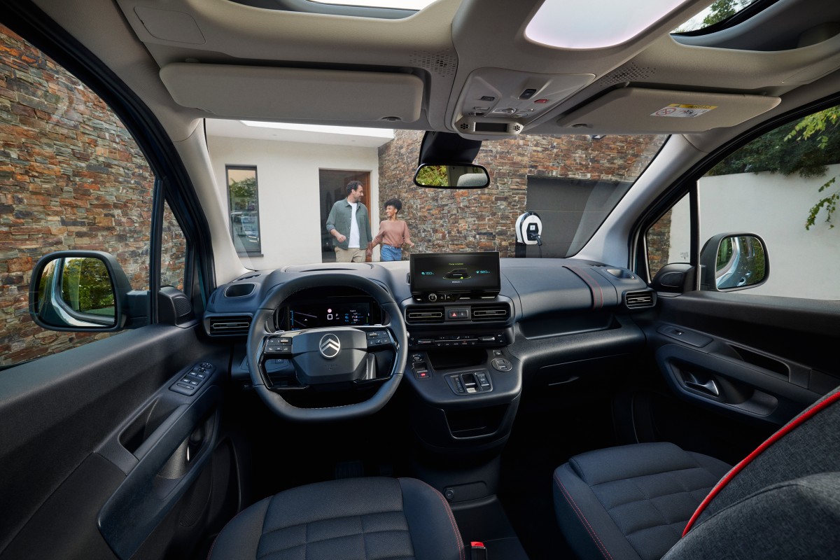 New 2024 Citroen e-Berlingo is official with 20% more range, redesigned interior