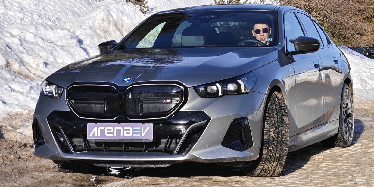 BMW i5 M60 range test