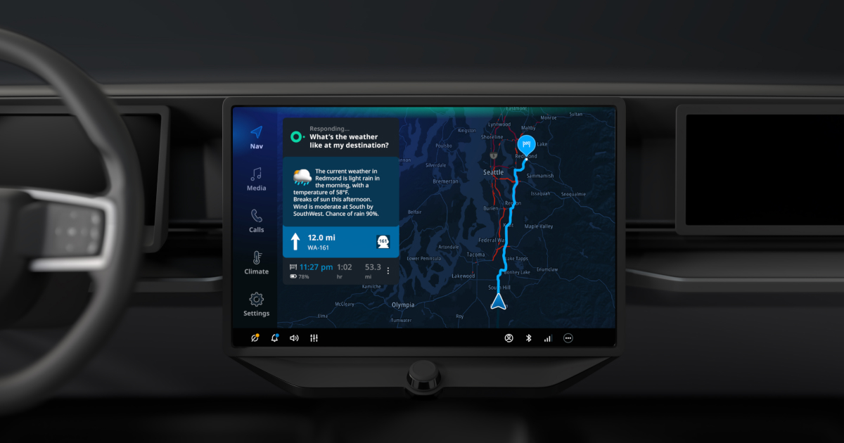 Microsoft сотрудничает с TomTom, чтобы создать для автомобилей настоящего помощника на базе искусственного интеллекта
