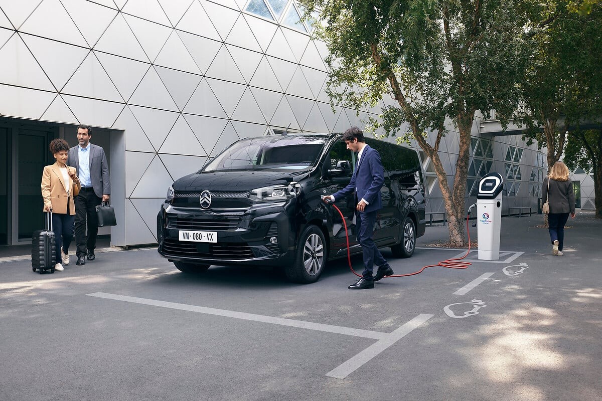 The new Citroen e-SpaceTourer - upgraded, electric, and ready for any mission