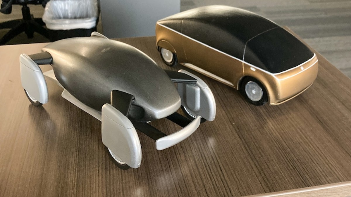 These - apparently - are some of the early design ideas for Apple Car