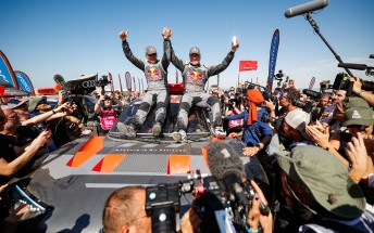 Audi RS Q e-tron makes history by winning the 2024 Dakar Rally