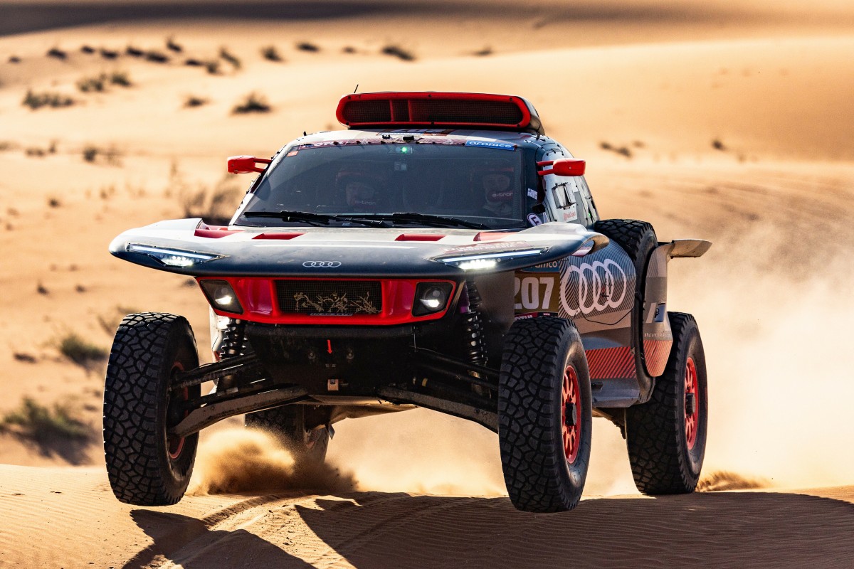 Audi RS Q e-tron makes history by winning the 2024 Dakar Rally