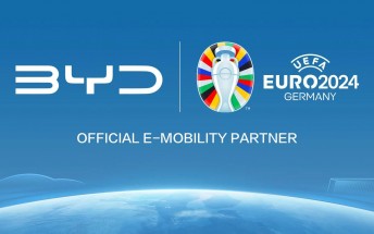 BYD is UEFA Euro 2024's official e-mobility partner, providing EVs throughout the tournament