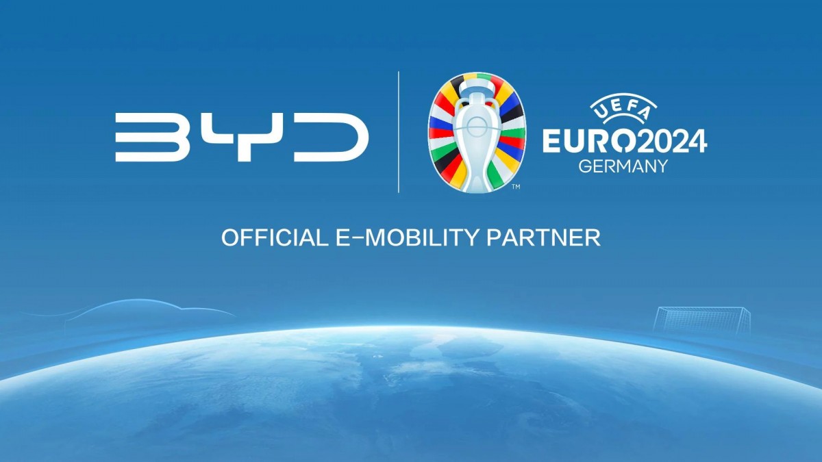 BYD is UEFA Euro 2024's official emobility partner, providing EVs