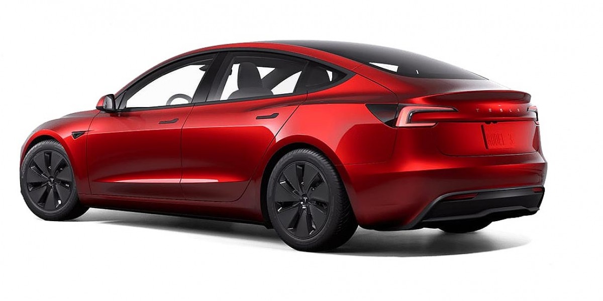 Facelifted Tesla Model 3 arrives in North America