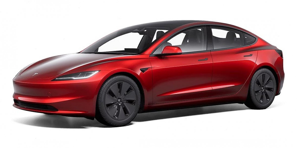 Facelifted Tesla Model 3 arrives in North America