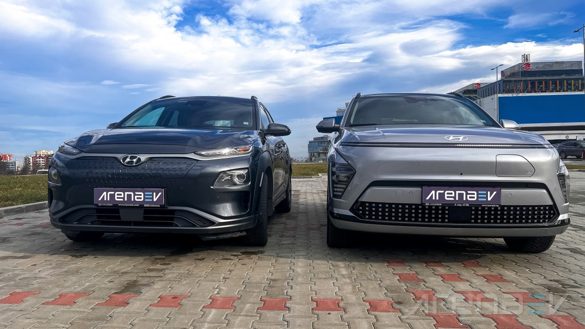 Hyundai Kona Electric 2024 range test compared to 2019 model