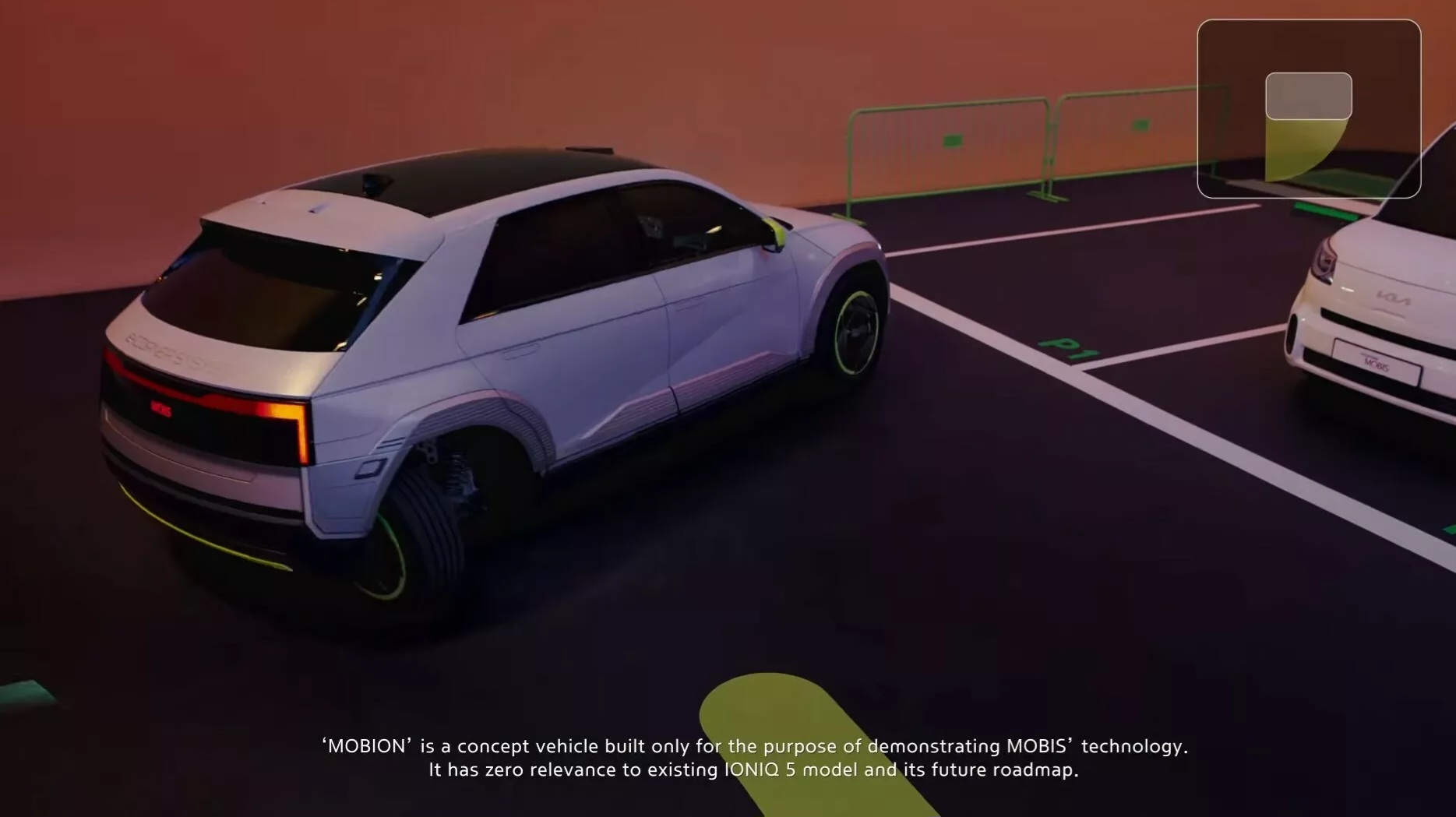 Концепт Hyundai Mobion превращает параллельную парковку в пустую игру